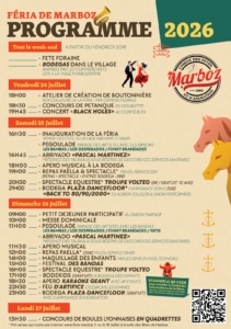 programme feria 2026