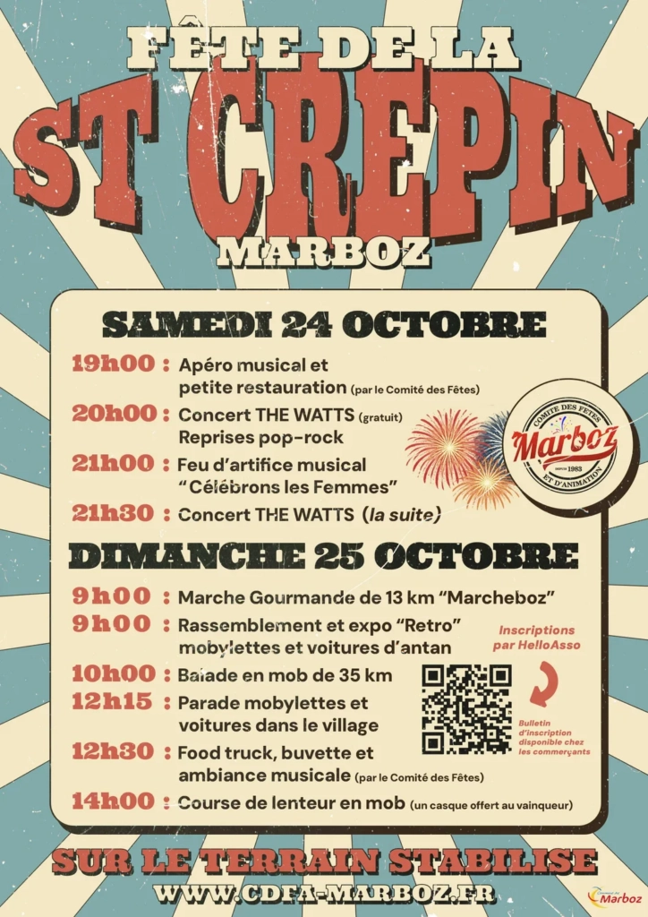 programme st cr&eacute;pin 2026 marboz